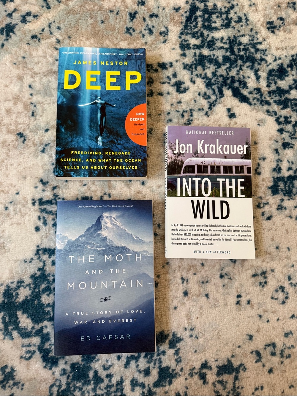 3 Non-Fiction Adventure/Exploration Books